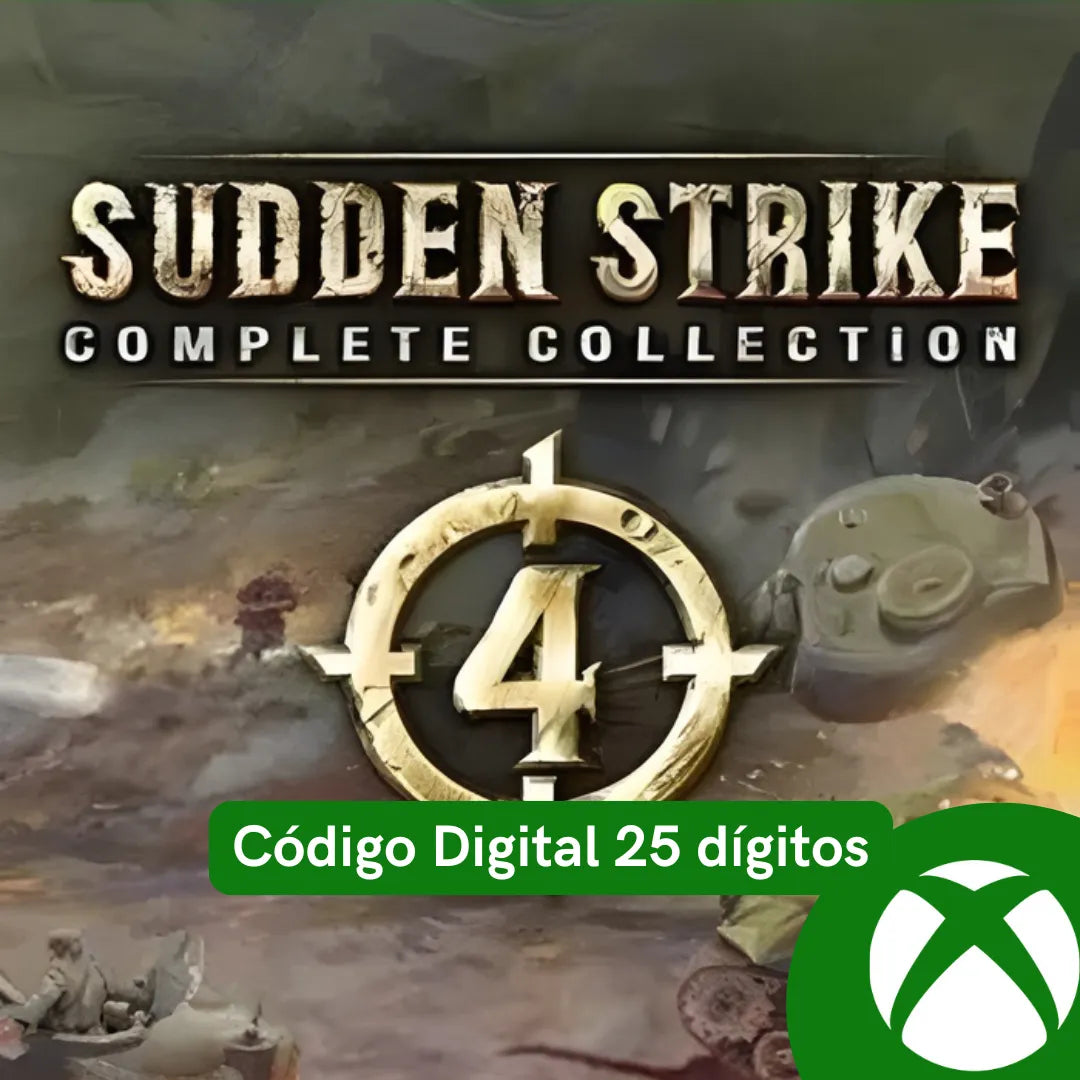 Sudden Strike 4 - Complete Collection XBOX LIVE Key REGIÃO