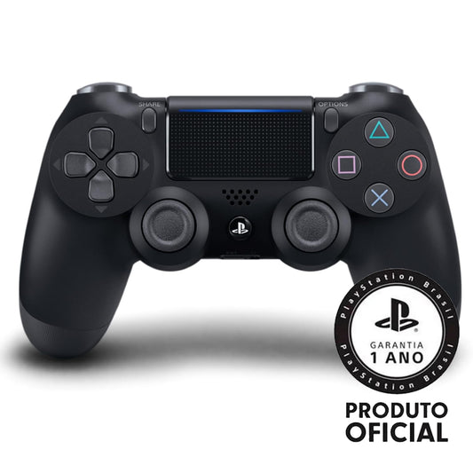 Controle Sony Dualshock 4 PS4 Sem Fio Preto CUH-ZCT2U Original Lacrado Com Garantia de Fabrica